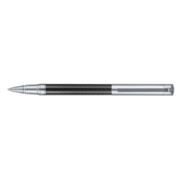 Ручка роллер Carbon Line RB корпус металлический, клип хром, поворотный механизм под Нанесение логотипа